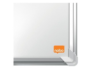 Sienas tāfele alumīnija rāmī Nobo Premium Plus, 150 x 100 cm, emaljēta virsma, balta 