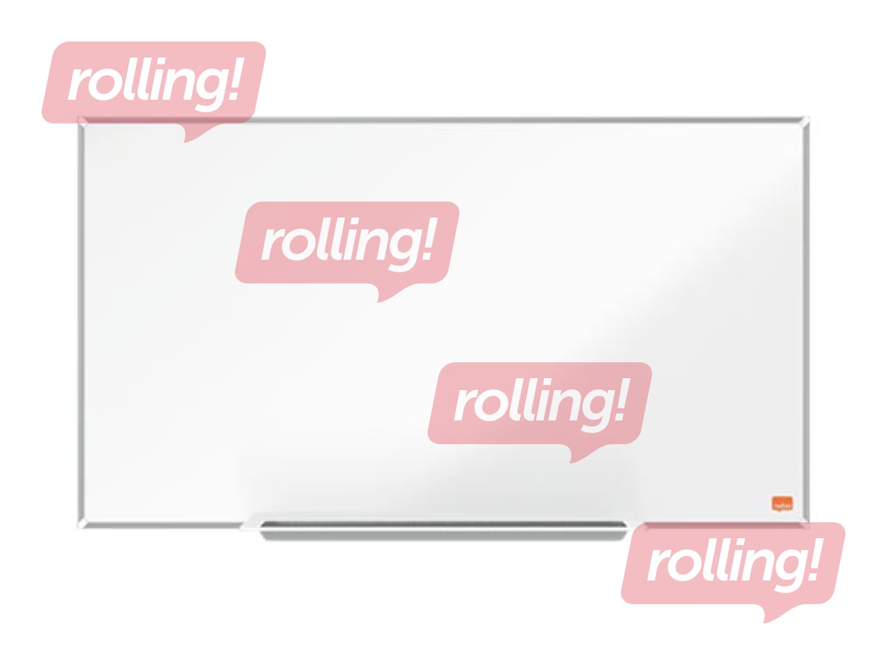 Sienas tāfele alumīnija rāmī Nobo ImpressionPro, 32