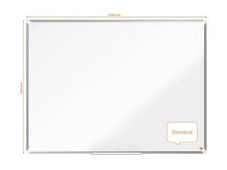 Настенная доска Nobo Premium Plus, 120 x 90 см, лакированная, белая