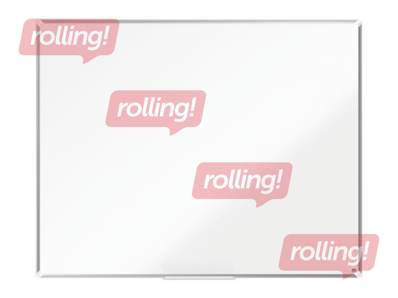 Magnetic whiteboard Nobo Premium Plus, 150 x 120 cm, steel, white