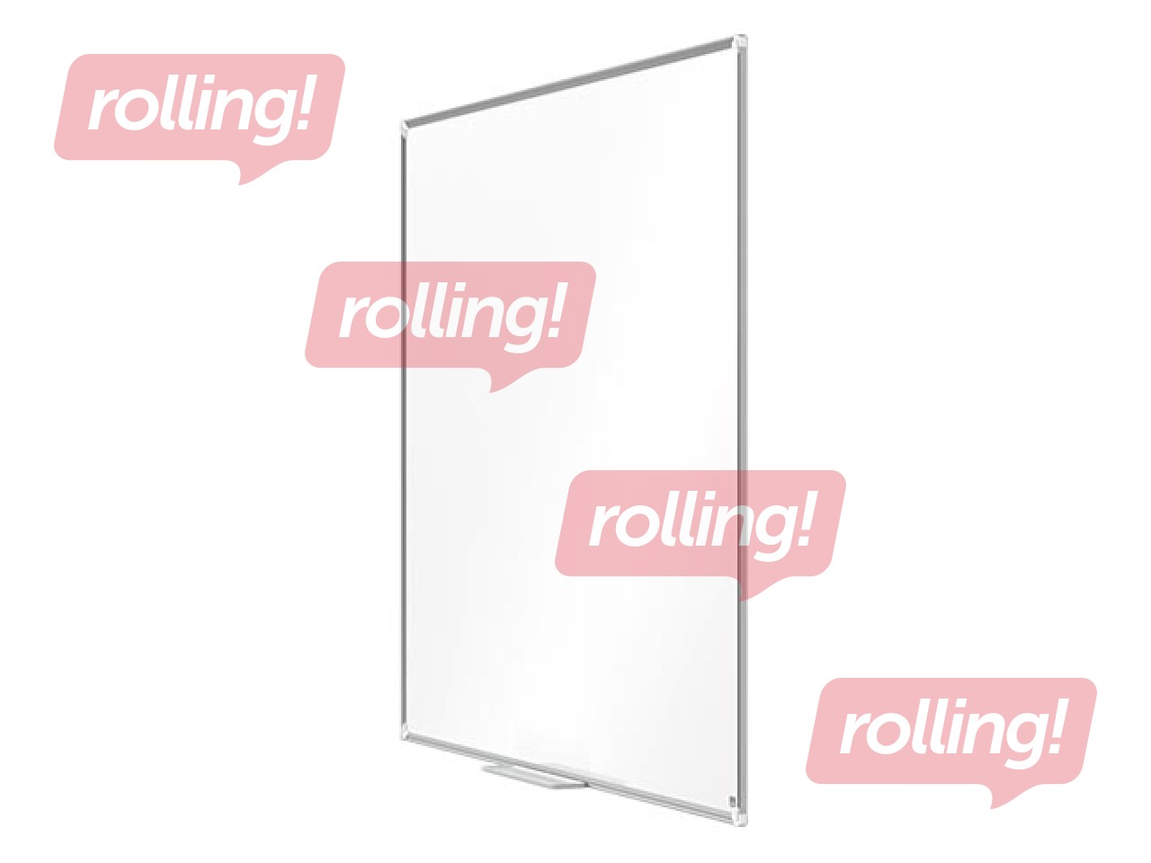 Magnetic whiteboard Nobo Premium Plus, 150 x 120 cm, steel, white