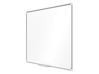 Sienas tāfele alumīnija rāmī Nobo Premium Plus, 180 x 90 cm, lakota virsma, balta 