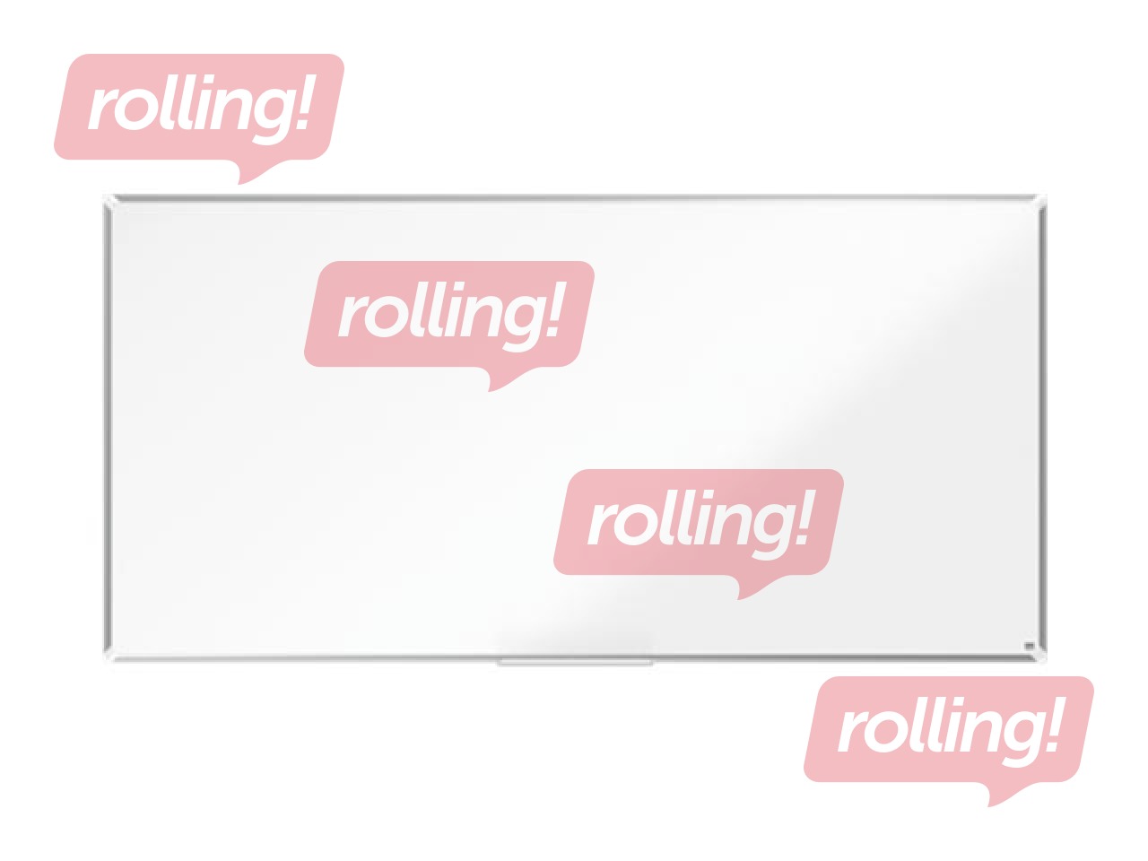 Sienas tāfele alumīnija rāmī Nobo Premium Plus, 200 x 100 cm, lakota virsma, balta 