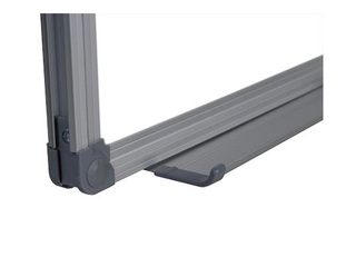 Whiteboard with aluminium frame Classic, 120 x 100 cm, lacquered steel surface