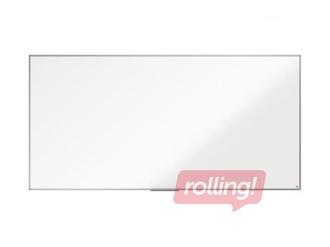 Sienas tāfele alumīnija rāmī Nobo Essence, 240 x 120 cm, emaljēta, balta 