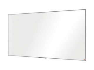 Sienas tāfele alumīnija rāmī Nobo Essence, 240 x 120 cm, emaljēta, balta 