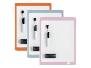 Tāfele Nobo Mini, magnētiska, ar dažādas krāsas rāmjiem, 21.6 x 28 cm