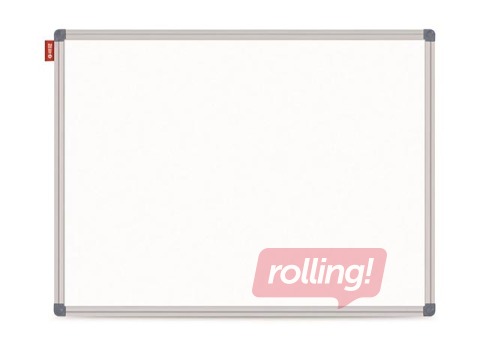 Whiteboard with aluminium frame Classic, 60 x 40 cm, lacquered steel surface