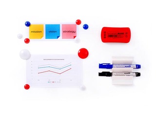 Стендовая доска с алюминиевой рамой для проекторов, эмалированная, белая, 180x120см