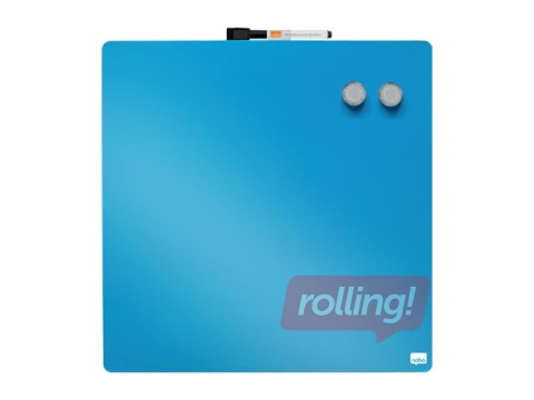 Wall whiteboard Nobo, 36x36cm, magnetic, blue