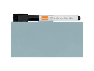 Wall whiteboard Nobo, 36x36cm, magnetic, grey