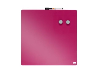 Wall whiteboard Nobo, 36x36cm, magnetic, pink