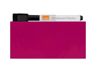 Wall whiteboard Nobo, 36x36cm, magnetic, pink
