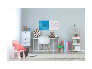 Настенная доска Nobo, 36x36см, магнитная, белая