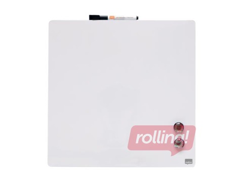 Sienas tāfele Nobo, 36x36cm, magnētiska, balta