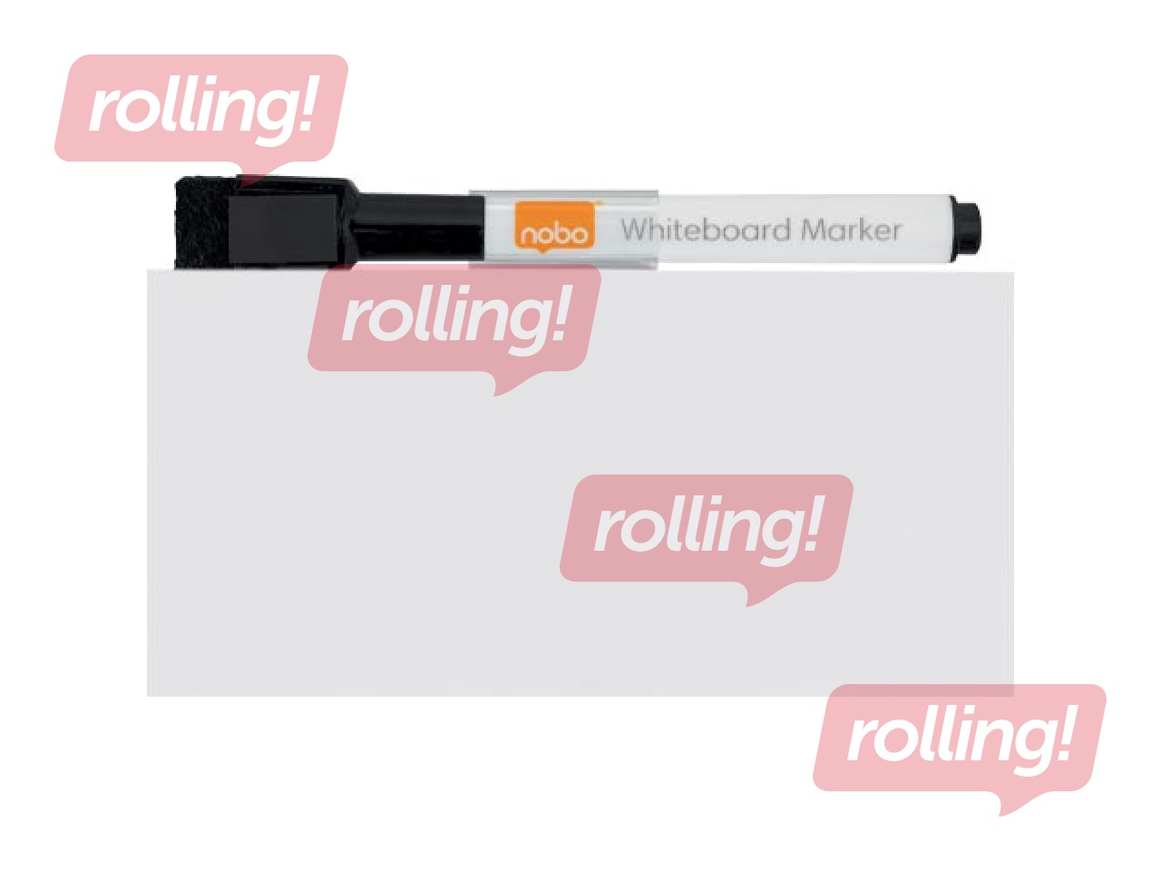 Sienas tāfele Nobo, 36x36cm, magnētiska, balta