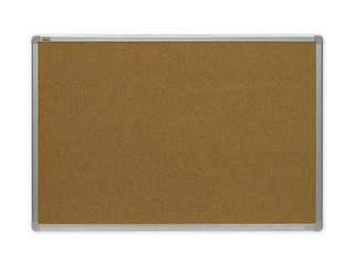 Пробковая доска в алюминиевой раме 2x3, 90x60 см