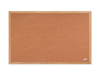 Cork board in wooden frame Forpus, 90x60 cm