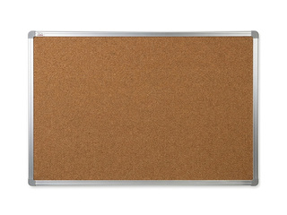 Пробковая доска в алюминиевой раме 2x3, 180×120см