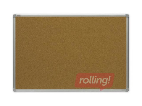 Korktahvel alumiinumist raamis 2x3, 200 x 100 cm