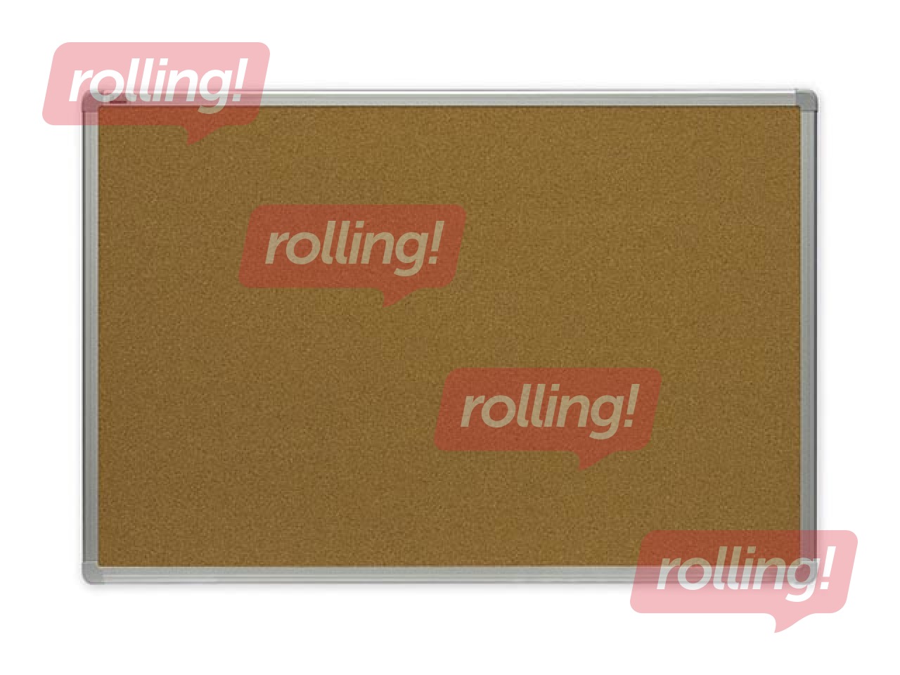 Korktahvel alumiinumist raamis 2x3, 200 x 100 cm