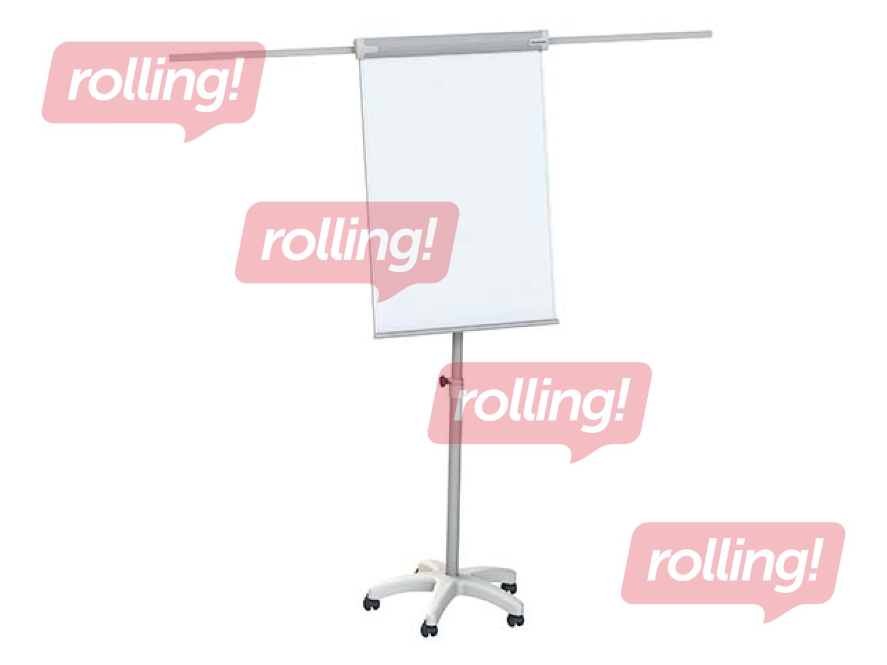 Tāfele uz riteņiem Flipchart Ignis, 105x68 cm