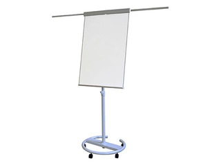 Tāfele uz riteņiem Flipchart Professional, 105x68cm