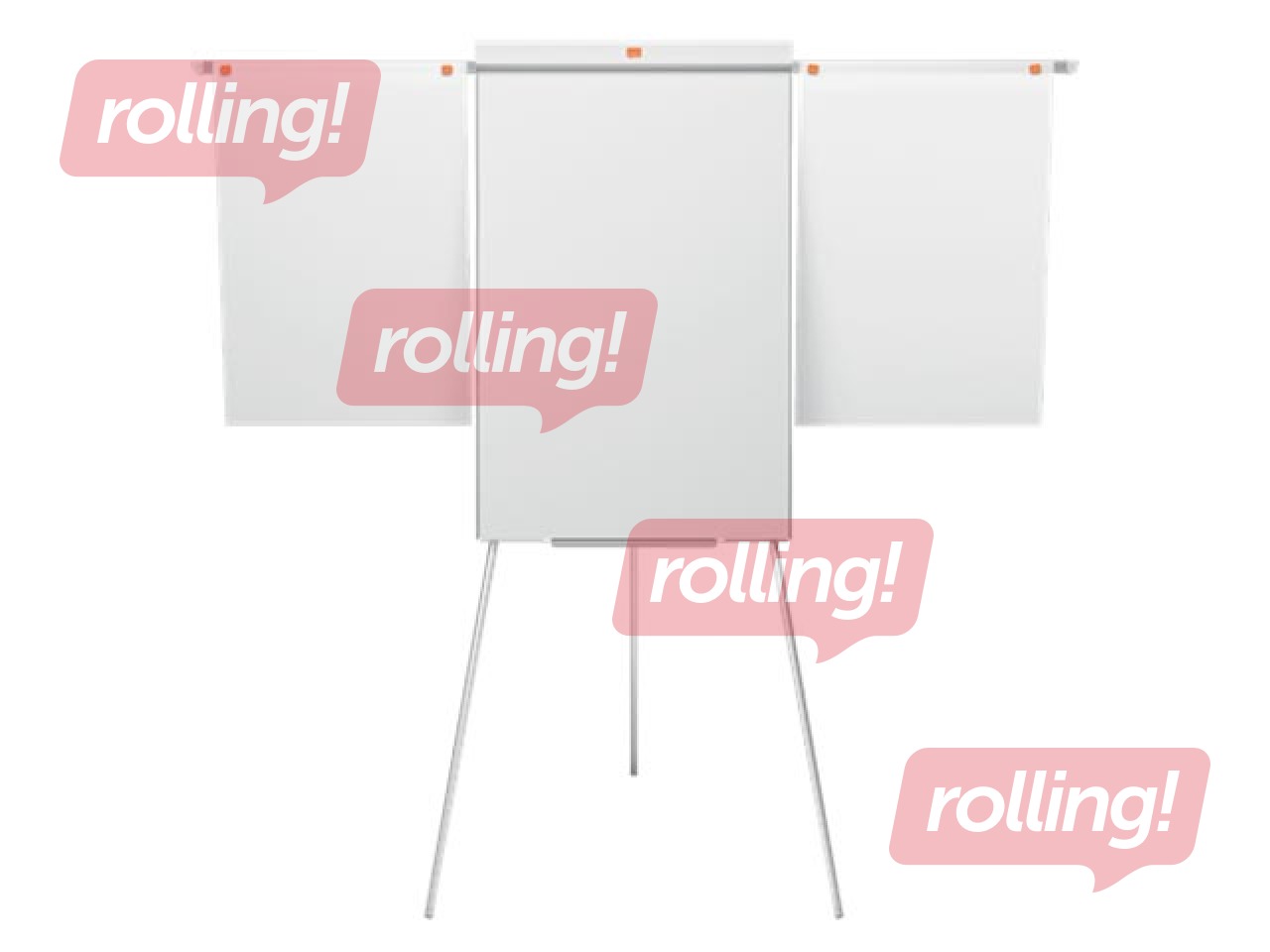 Доска на штативе Nobo Classic Nano Clean™, c выдвижными держателями 67x100 см