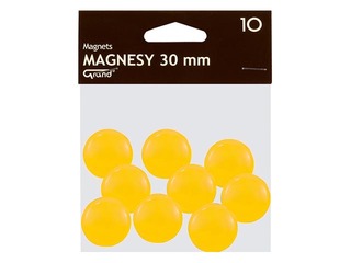 Tahvlimagnet Grand, 30 mm, 10 tk, kollane