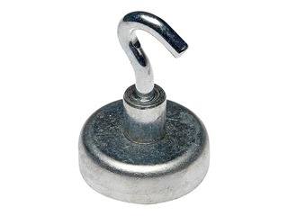 Magnēts ar āķi, Ø25mm