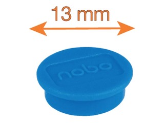 Магниты Nobo, 13 мм, 10 шт., различные цвета