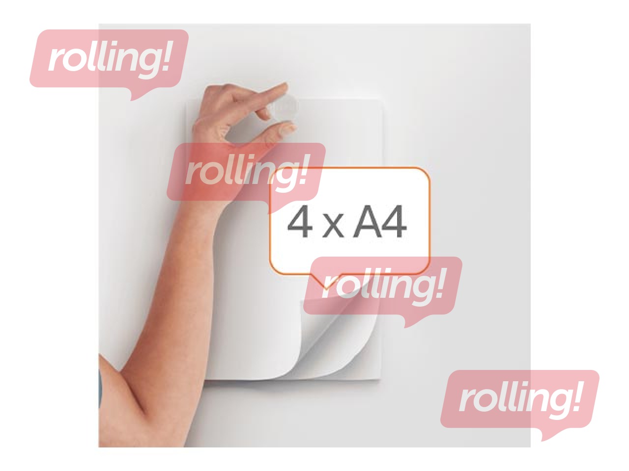 Magnets Nobo, 23 mm, 10 pcs., white