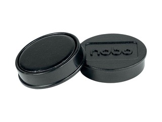 Magnets Nobo, black, 32mm, 10 pcs.