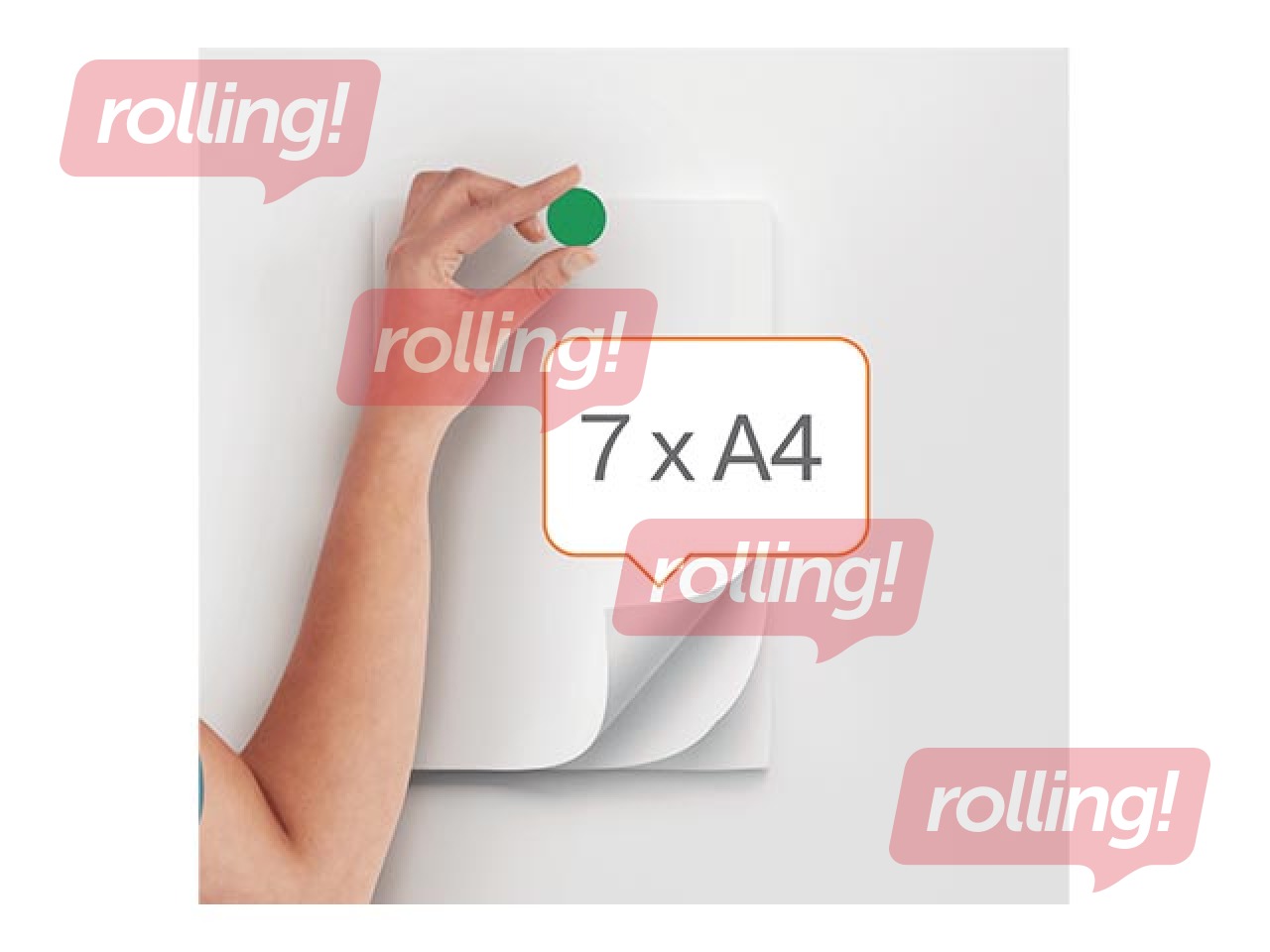 Magnēti Nobo, 32 mm, 10 gab., zaļi