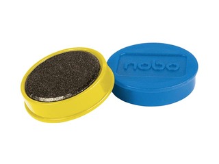 Magnets Nobo, 32 mm, 10 pcs., different colors