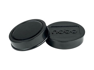 Magnēti Nobo, 38 mm, 10 gab., 1.5 kg, melni