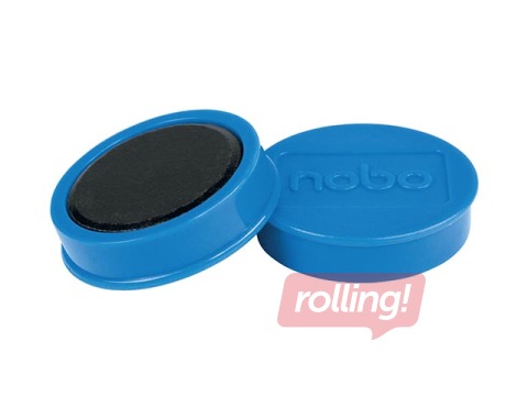 Magnets Nobo, 38 mm, 10 pcs., 1.5 kg, blue
