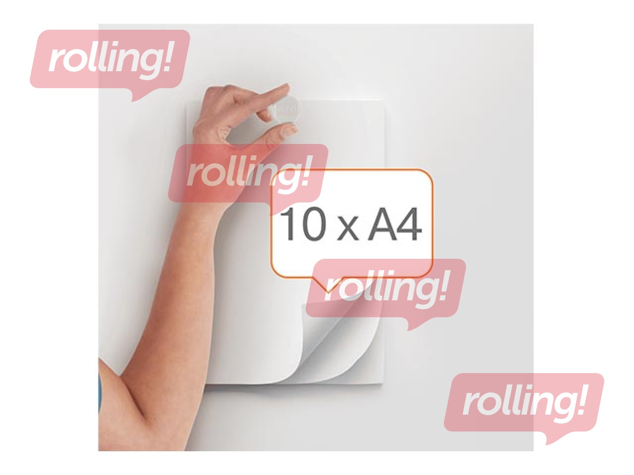 Magnets Nobo, 38 mm, 10 pcs., 1.5 kg, white