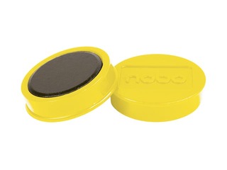 Magnets Nobo, 38 mm, 10 pcs., 1.5 kg, yellow