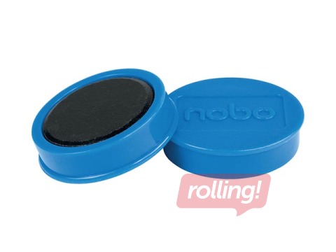 Magnets Nobo, 38 mm, 10 pcs., 2.5 kg, blue