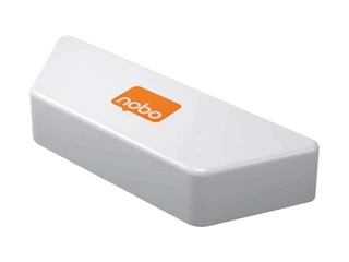 Whiteboard Eraser Nobo, magnetic, white