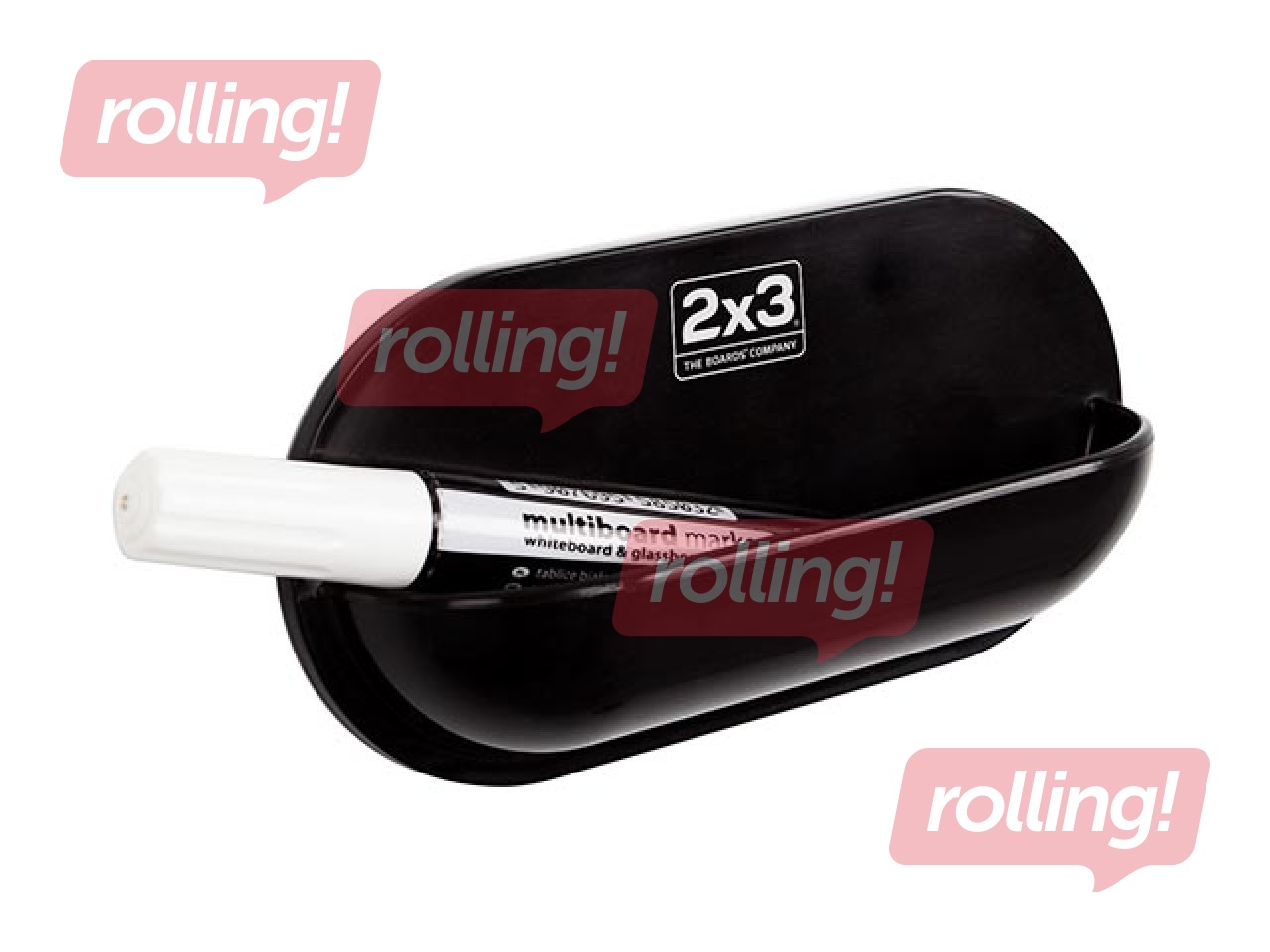 Marķieru turētājs 2x3 stikla tāfelēm