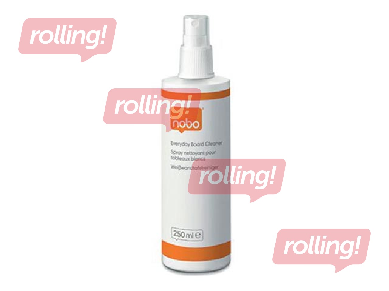 Whiteboard claning spray Nobo, 250 ml