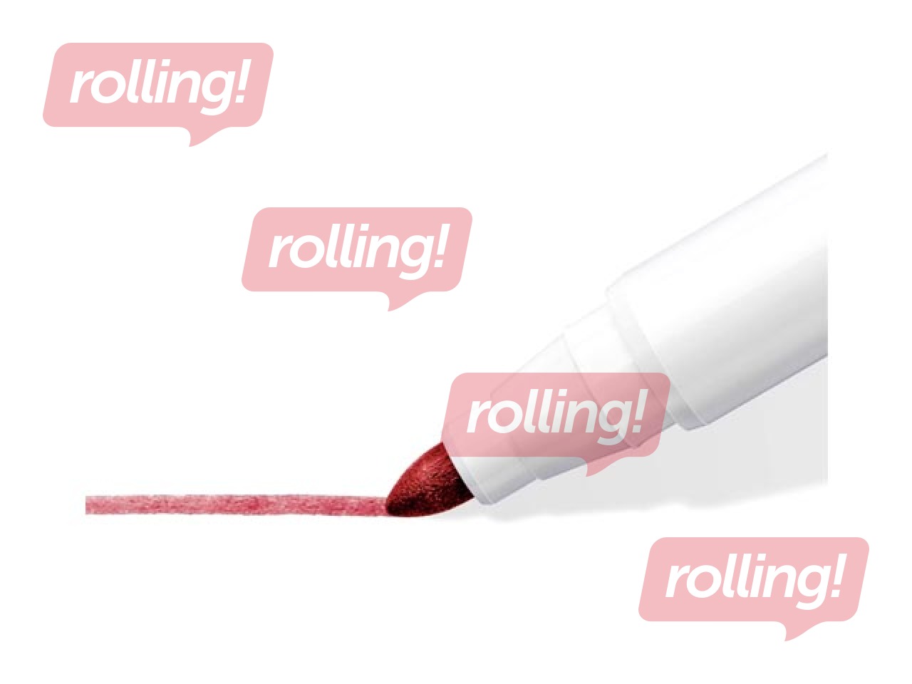 Tahvlikomplekt Staedtler Lumocolor, 1-2mm, 4 värvi