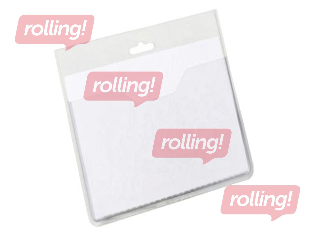 Identifikācijas karte Durable bez stiprinājuma, 60x90mm, horizontāla