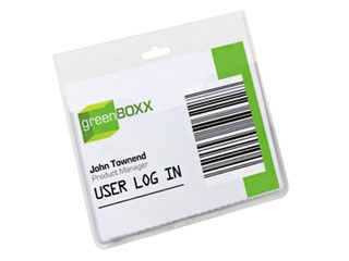 Identifikācijas karte Durable bez stiprinājuma, 60x90mm, horizontāla