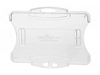 Magnetic card holder DURABLE without clip, transparent