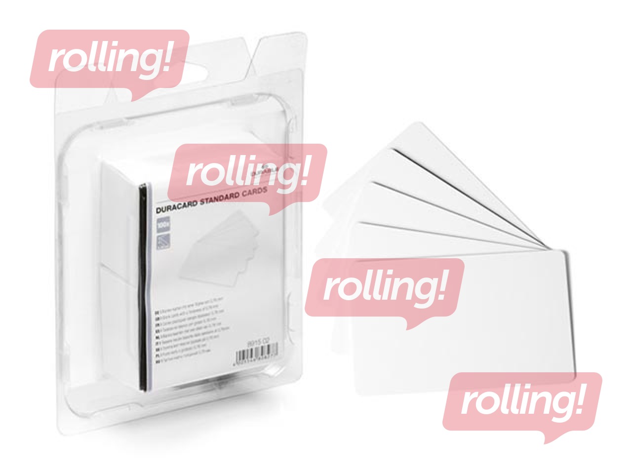 Duracard thin cards, 53,98 x 85,60, 0.5mm