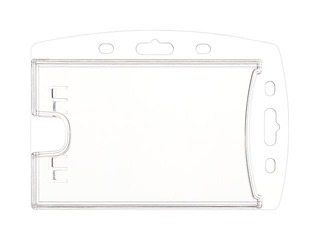 Identifikācijas kartes turētājs priekš divām ID kartēm, 54x86 mm, caurspīdīgs