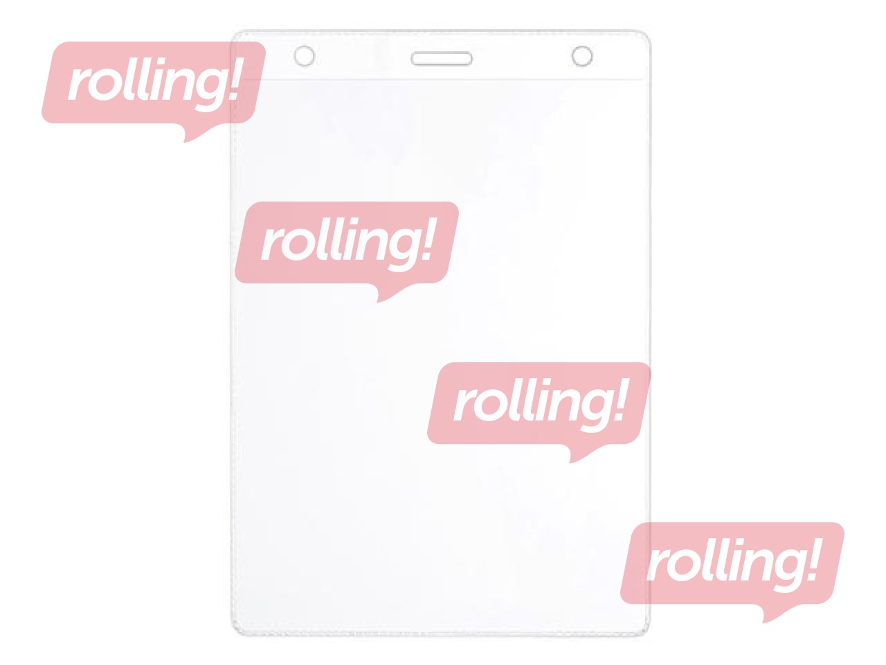 Fair badge holder 115 x 165 mm